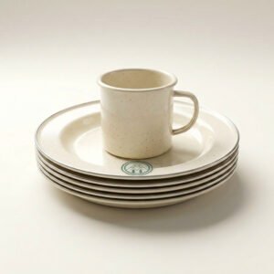 enamel plate set — Mile High Goodies